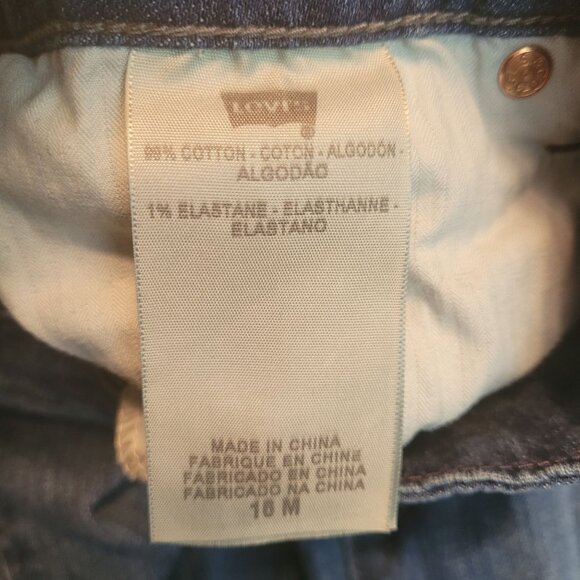 Vtg Levi's Jeans 16 Bold Curve Classic Bootcut Mid Rise Button Flaps Y2K - Picture 4 of 10